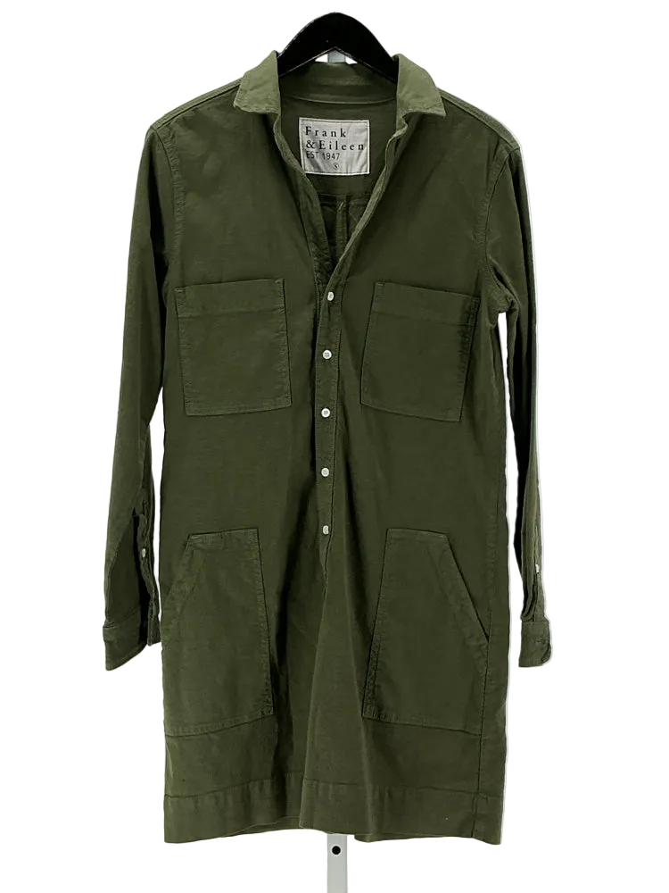 Frank & Eileen Size S Green IRELAND Dress