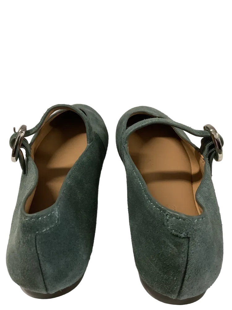 Madewell Shoe Size 7 Green Flats