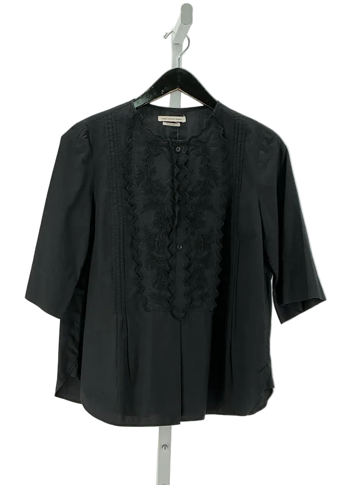 Isabel Marant Size 6 Black Shirt
