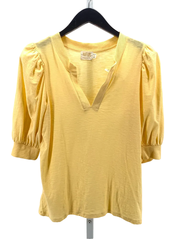 Nation Size M Yellow Lou Shirt