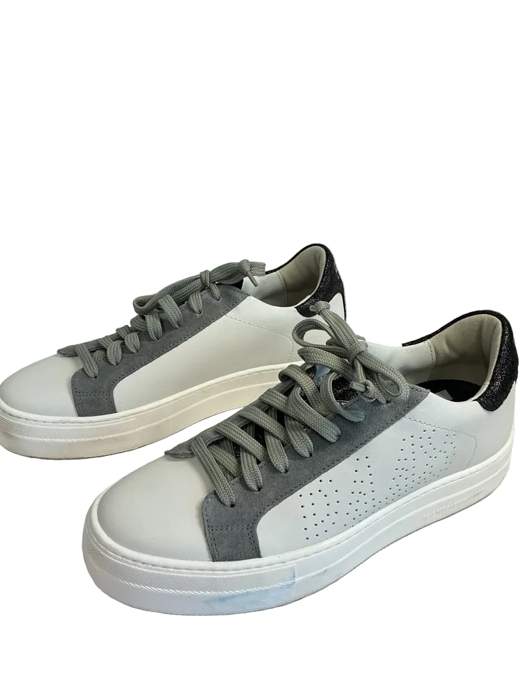 P448 Shoe Size 7.5/8 White multi Thea Sneakers