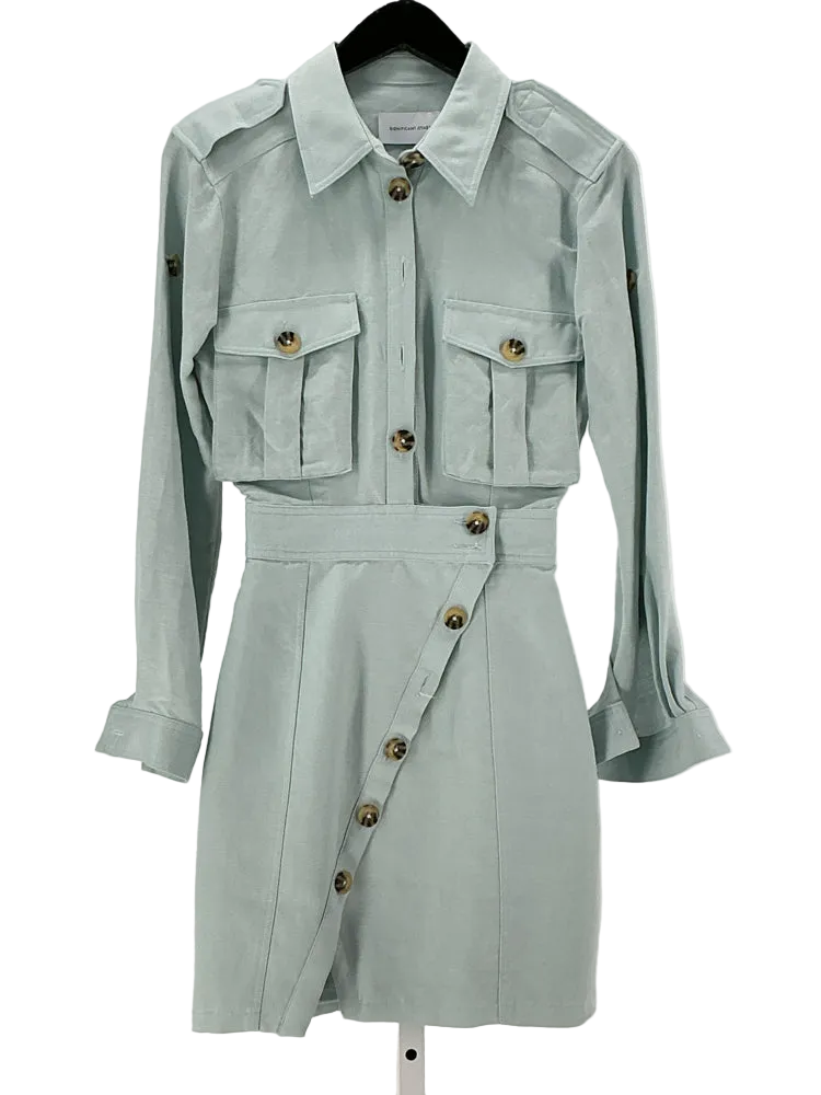Significant Other Size 2 Light Green Dress
