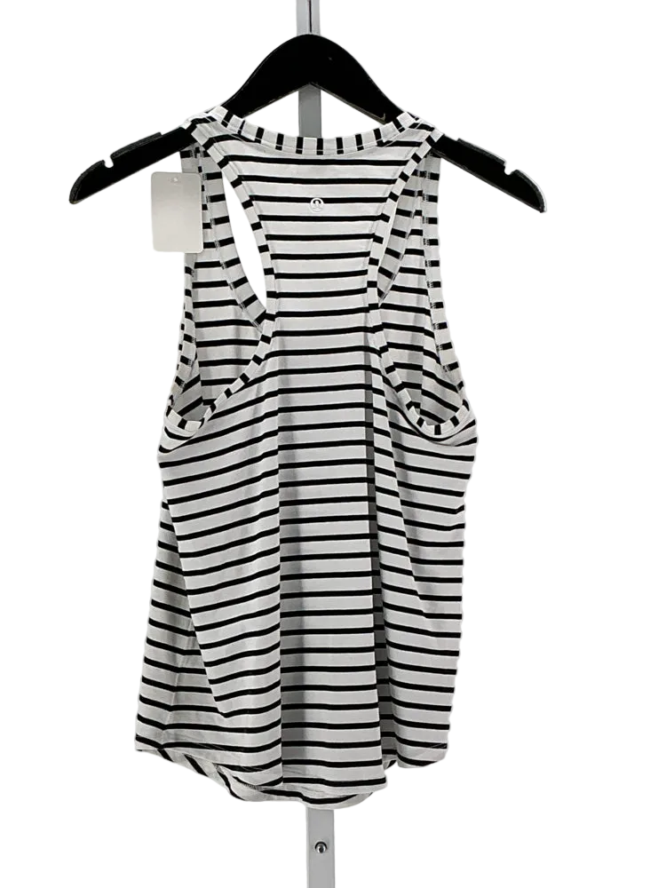 lululemon Size S Black & White Tank Top