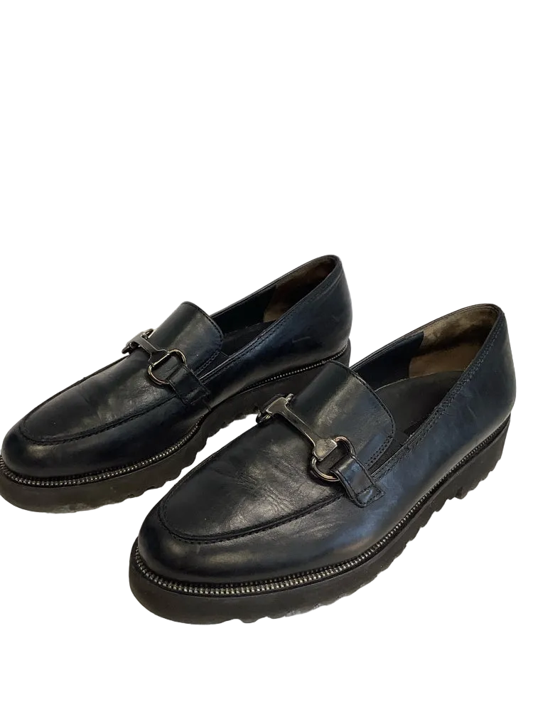 Paul Green Shoe Size 8 Black Loafers