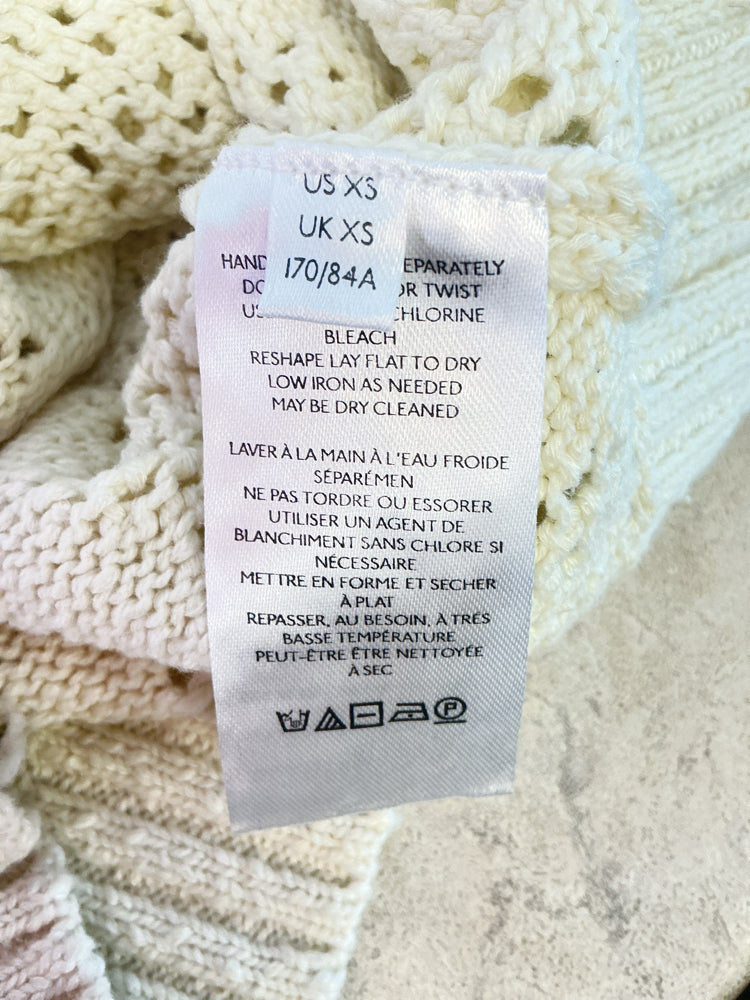 Free People Size XS Cream Sweater