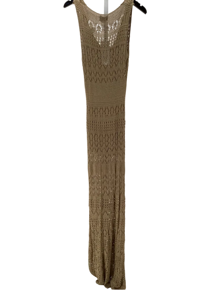 SNDYS Size M Tan Dress