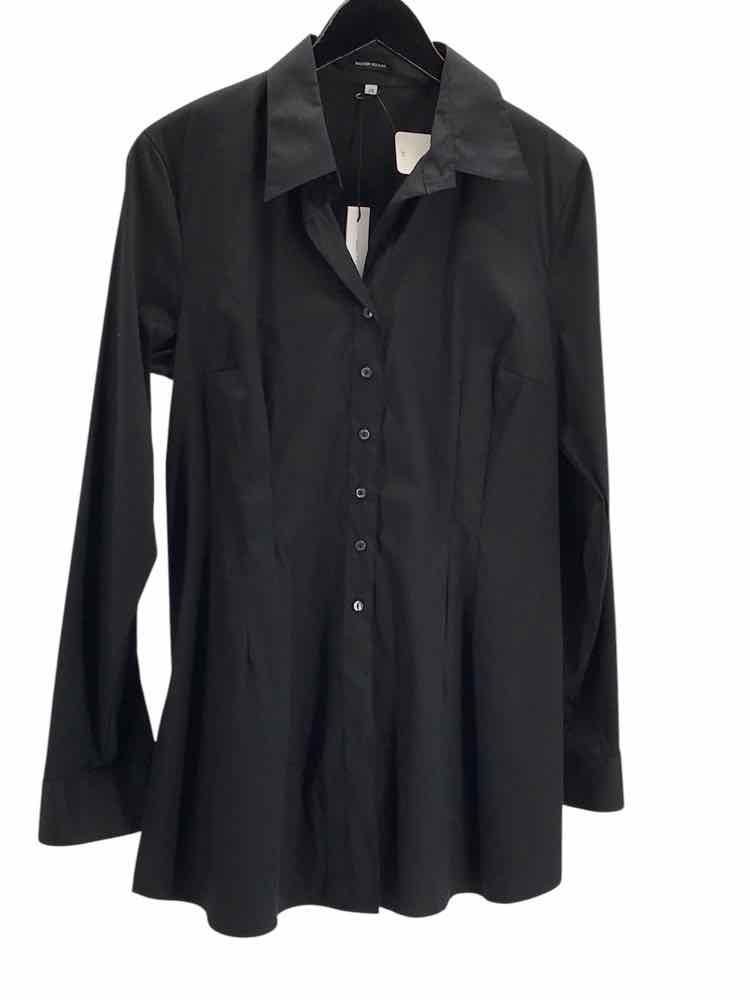 Walter Voulaz Size 12 Black Shirt