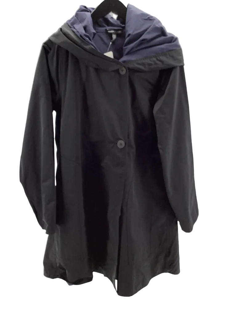 Eileen Fisher Size XS Black & Navy Jacket