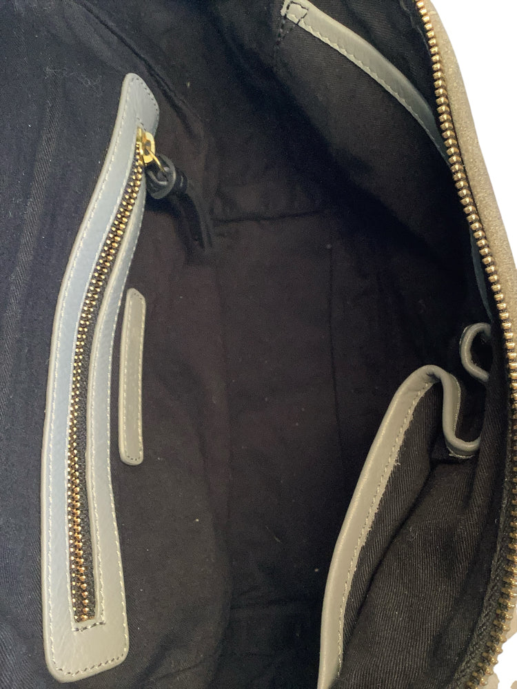 Kempton Gray & Black Mini Rough Night Handbags