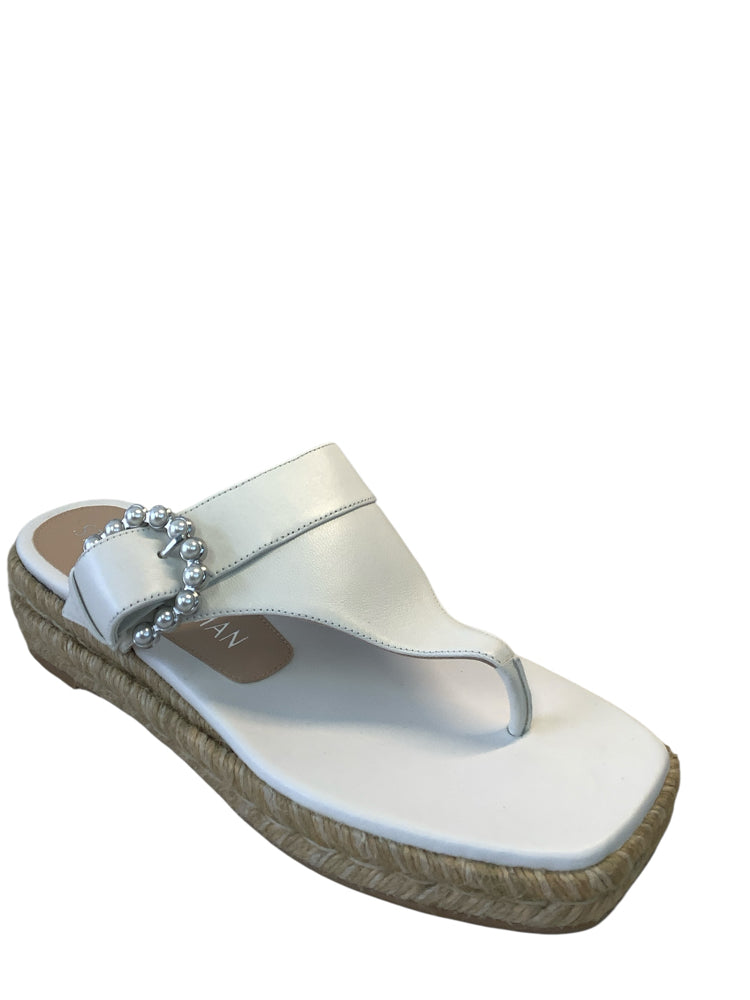 Stuart Weitzman Shoe Size 7.5 White Sandals