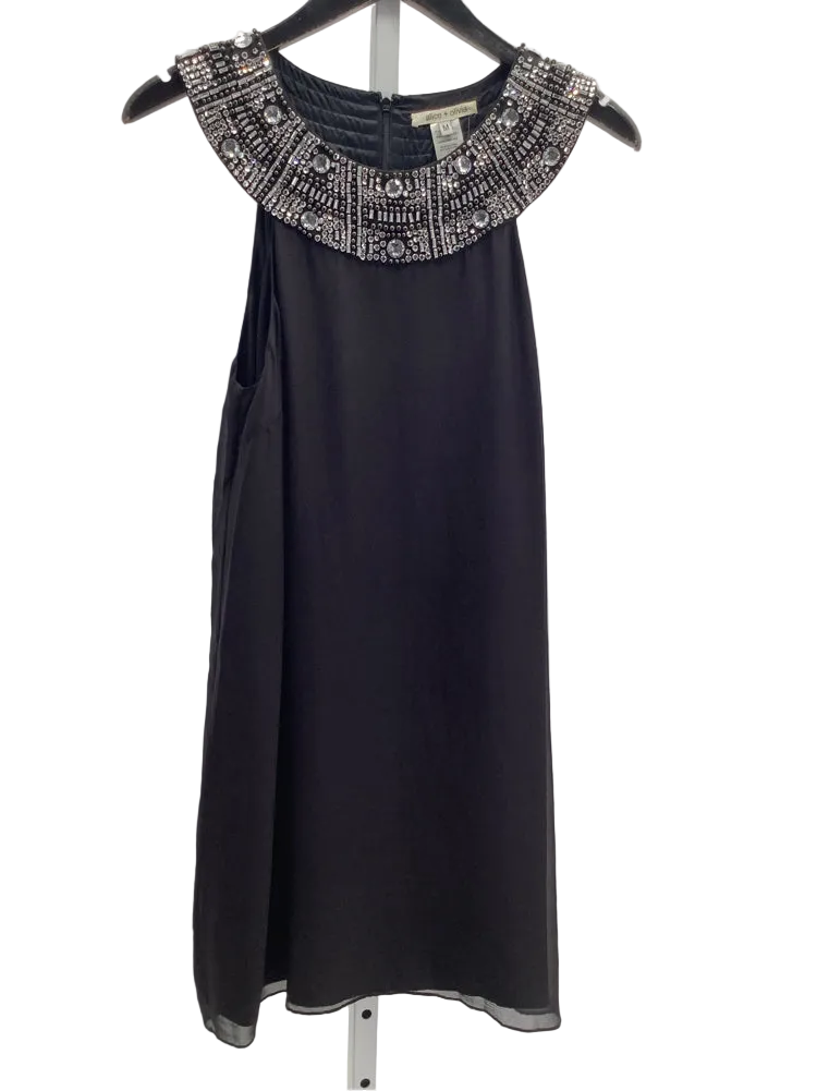 Alice & Olivia Size M Black Dress