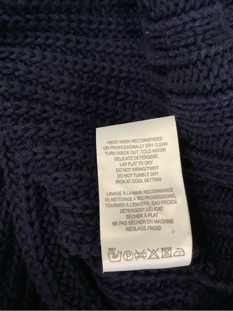 Kerri Rosenthal Size XS Navy multi Marlowe Sweater