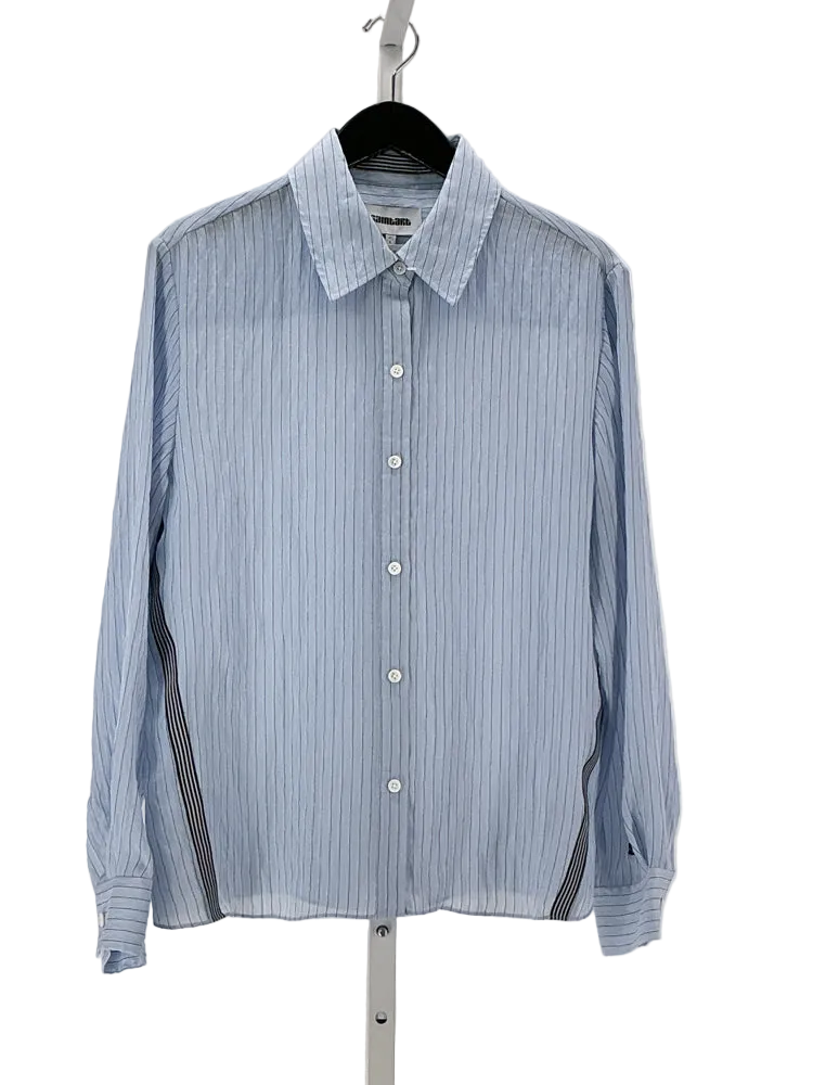 Saint Art Size S Blue & Black Shirt