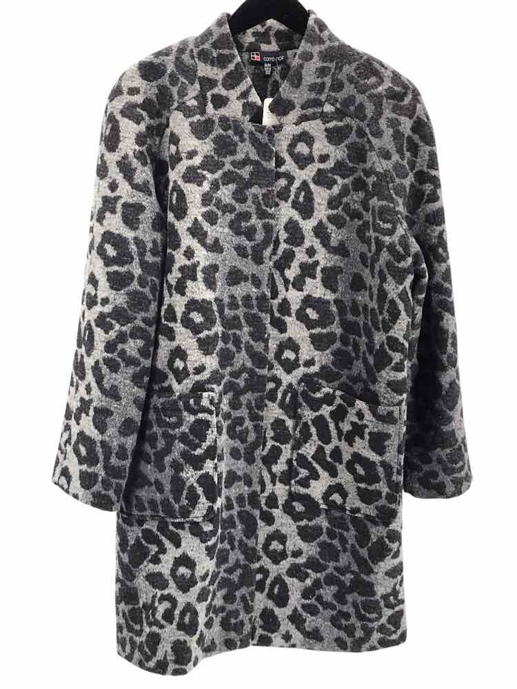 carre noir Size M Gray & Black Coat