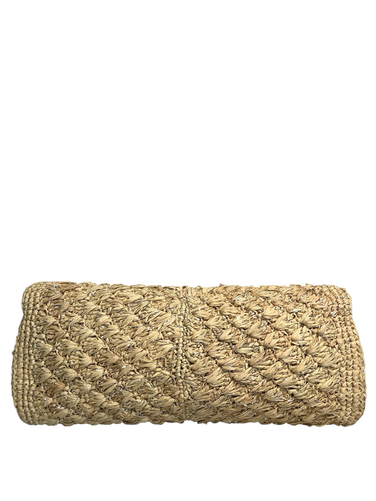 Tommy Bahama Tan Clutch