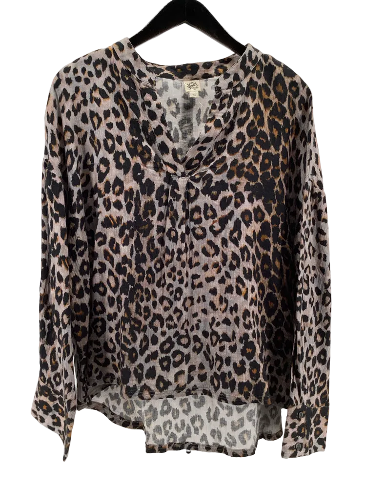 Ivy Jane Size XL Black multi Shirt