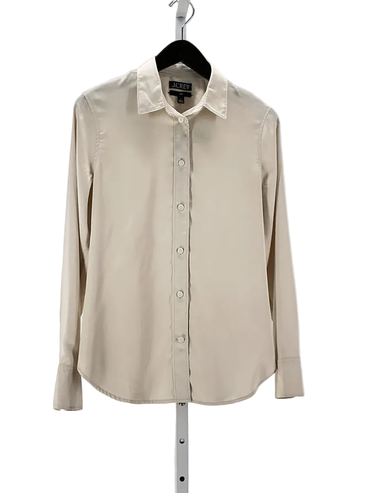 Jcrew Size S Cream Shirt