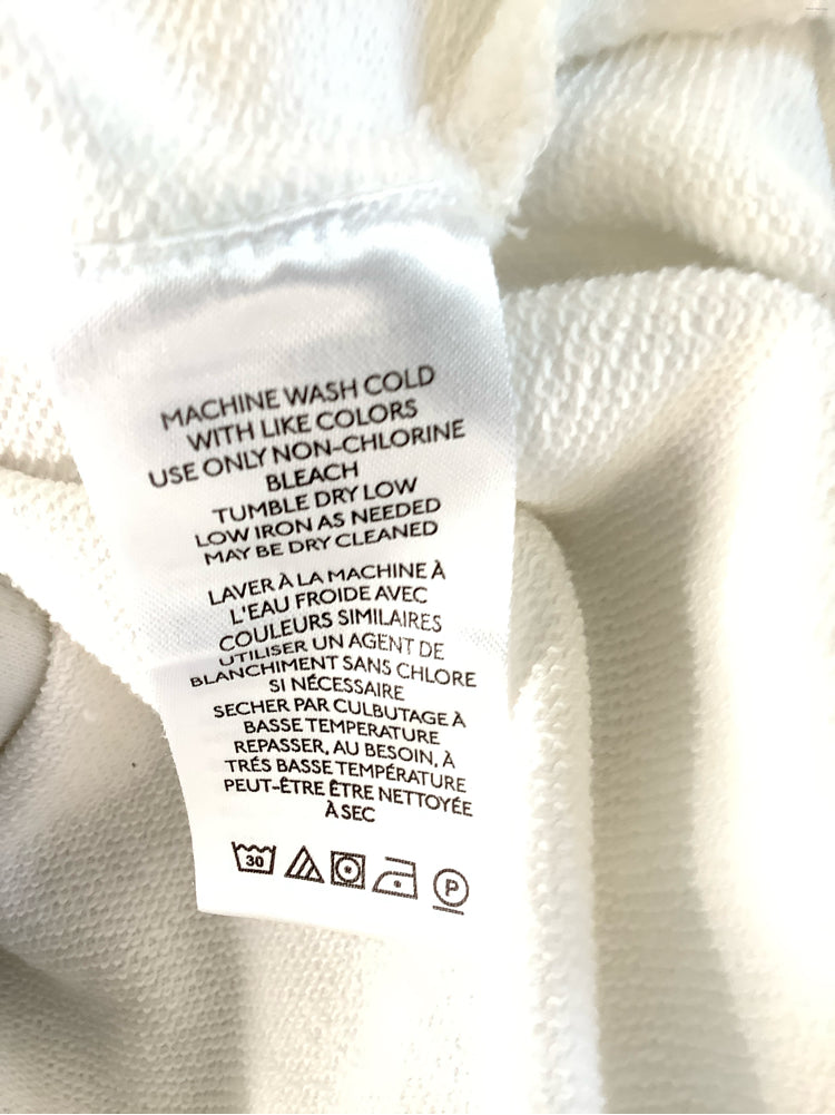 Pilcro Size LP White Sweatshirt