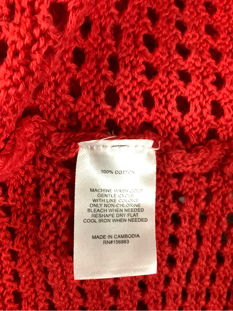 Evereve Size S Red Teagan Shirt