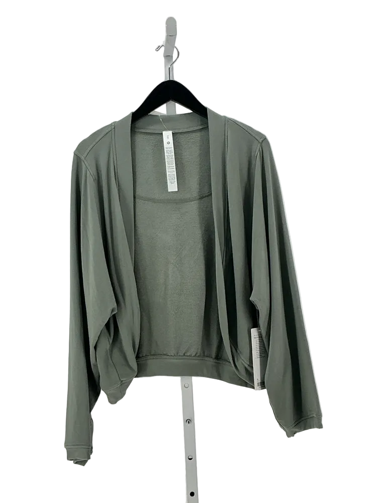lululemon Size XL Green Cardigan