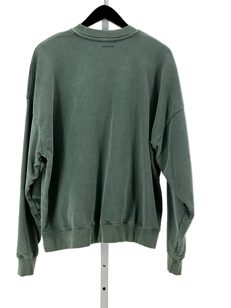 Anine Bing Size S Green Sweatshirt