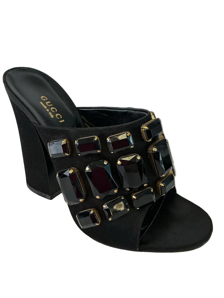 Gucci Shoe Size 6.5/7 Black Heels