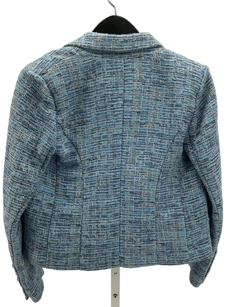 L'Agence Size 2 Blue Multi Brooke Blazer