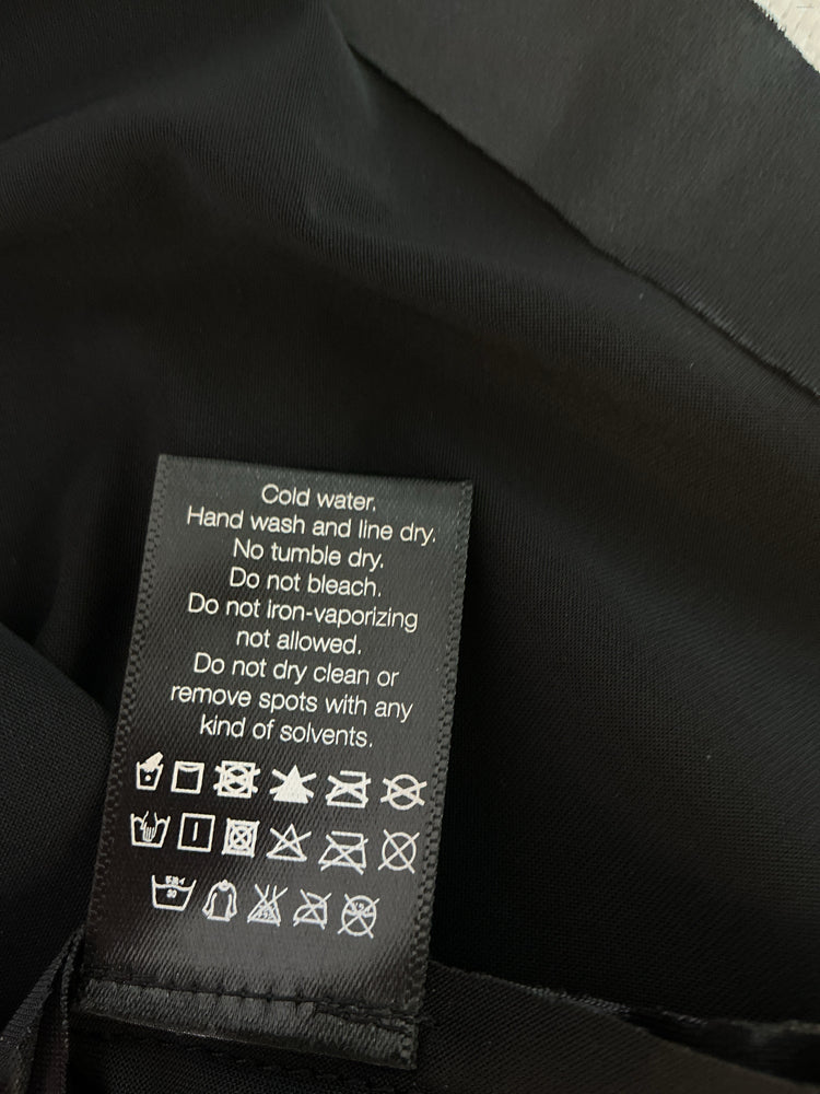 Norma Kamali Size S Black Shirt