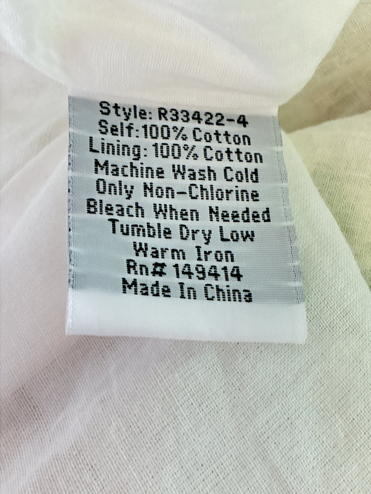 Johnny Was Size S White multi Dress