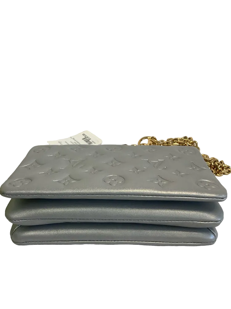 Louis Vuitton Silver Pochette Coussin Handbags