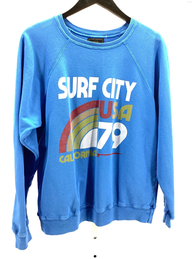 Retro Brand Size S Blue Multi Sweatshirt