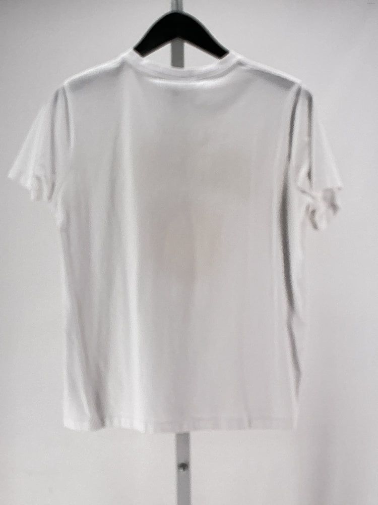 Ganni Size S White multi Shirt