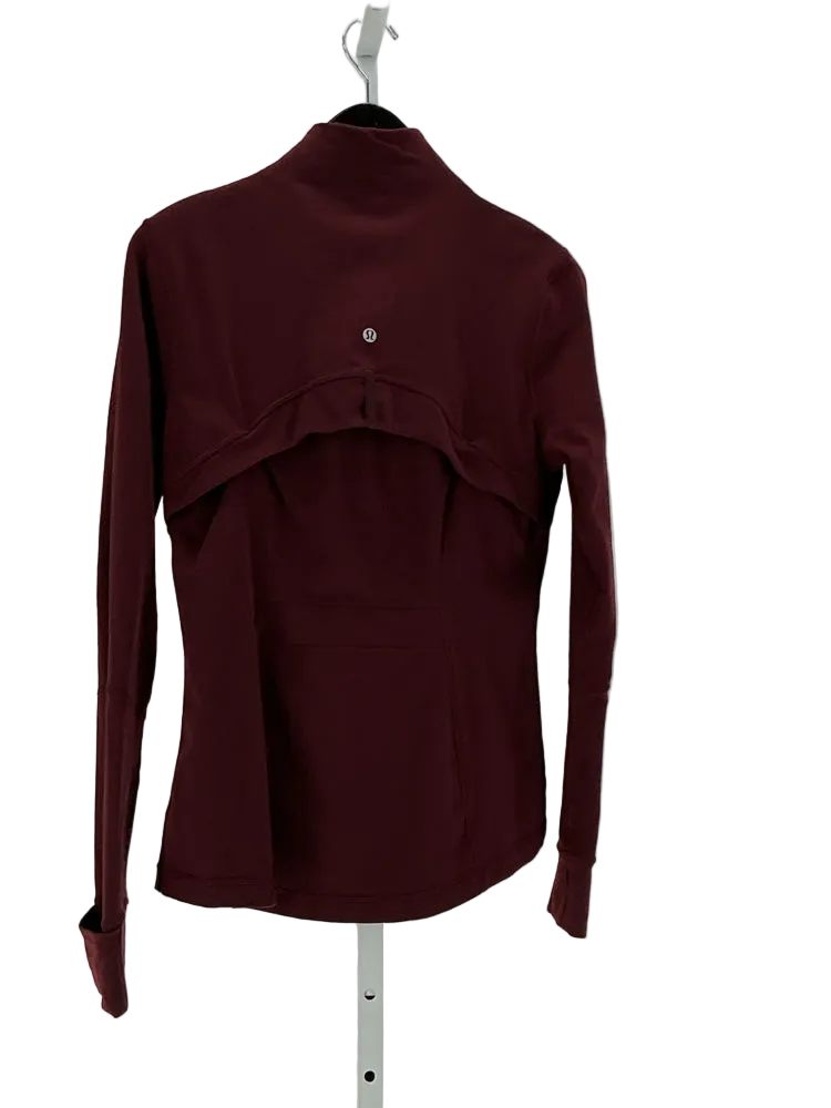 lululemon Size 10 Burgundy Jacket