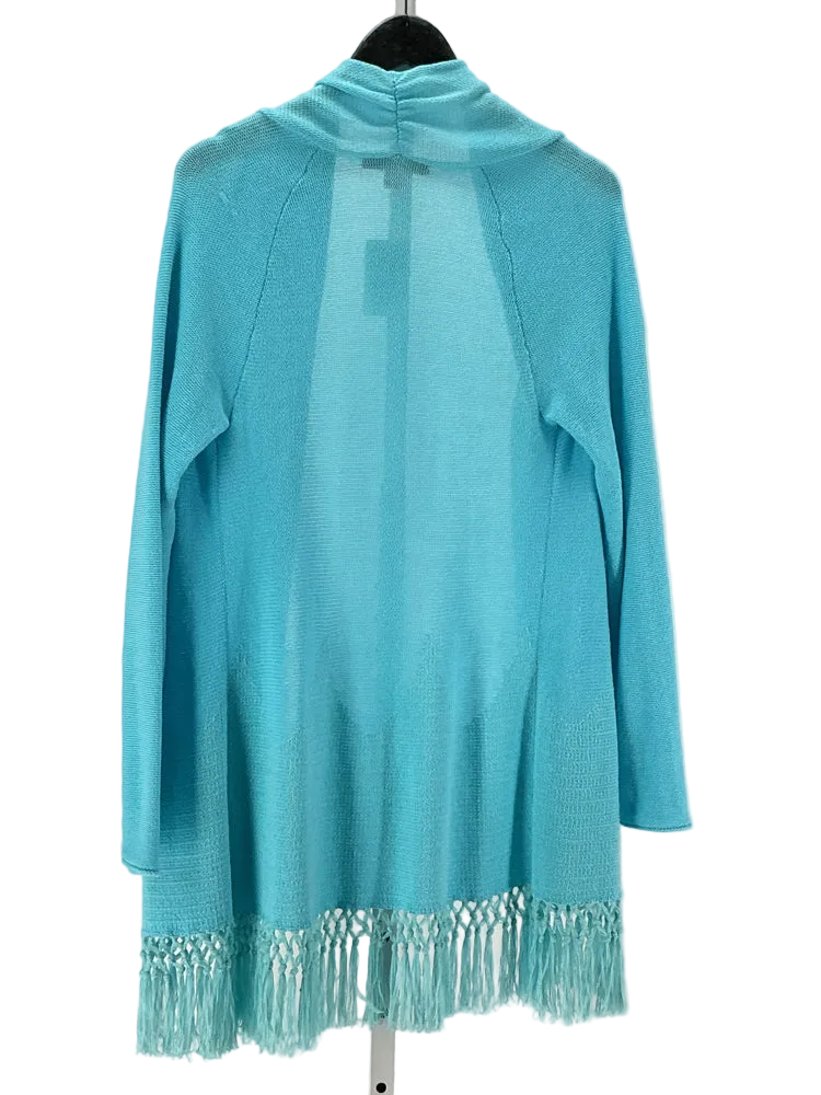 Lilly Pulitzer Size M Blue Cardigan