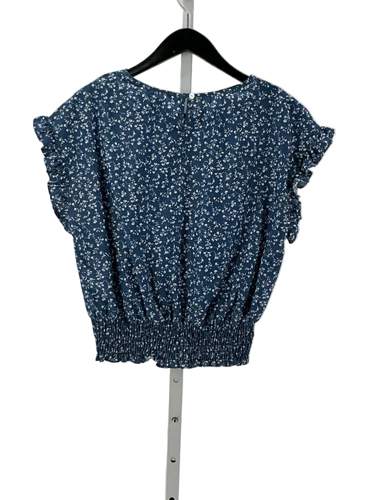 Monte Size M Blue & White Shirt