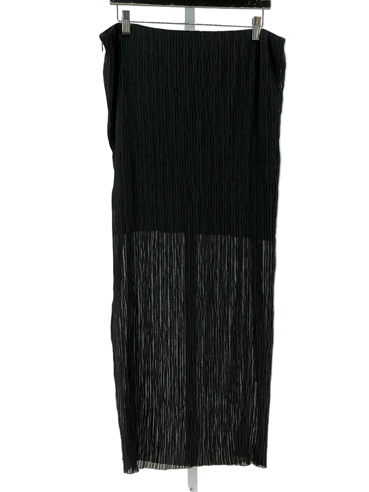 Banana Republic Size L Black Skirt