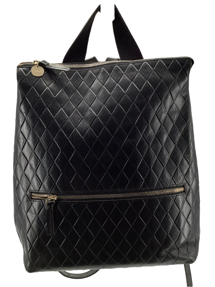 Clare V. Black Remi Backpack