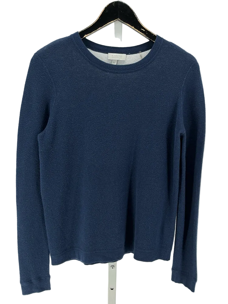 Kinross Size S Navy Sweater