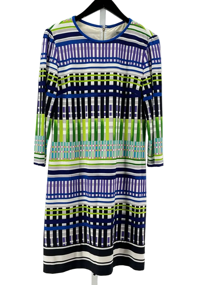 Eliza J Size 14 Blue Multi Dress