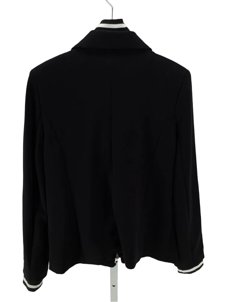 Evereve Size M Black & White Jacket