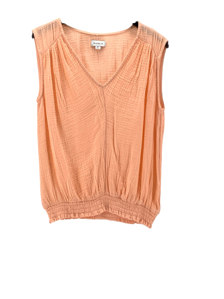 Evereve Size M Orange Shirt