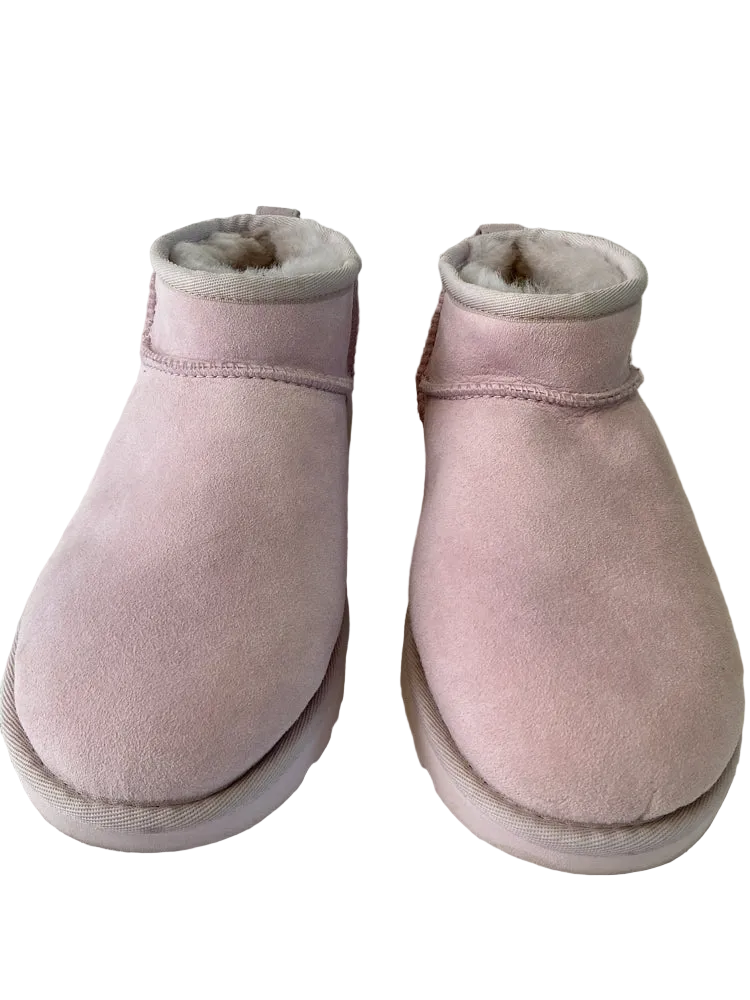 Ugg Shoe Size 7 Lavender Ultra Mini Boots