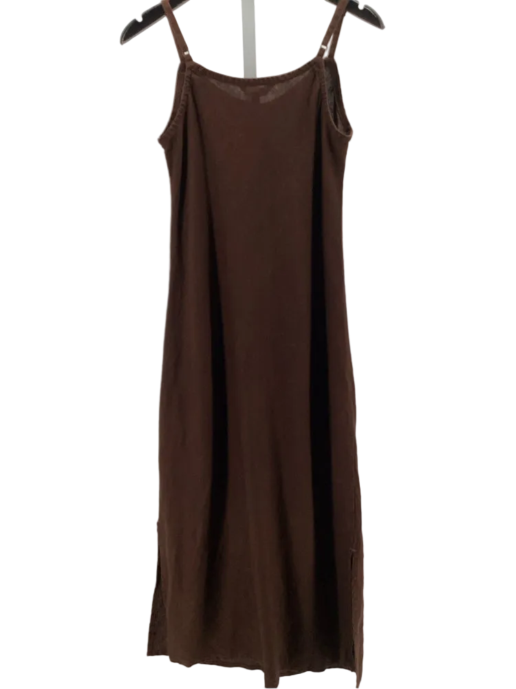 Garnet Hill Size 6 Brown Adele Dress