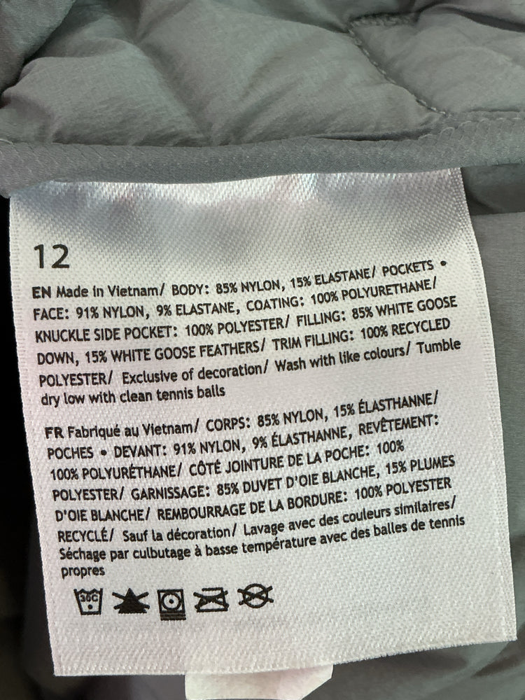 lululemon Size 12 Gray Pack It Down Vest