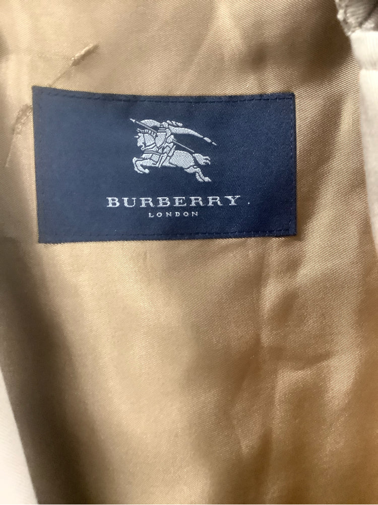 Burberry Size L Tan Trenchcoat