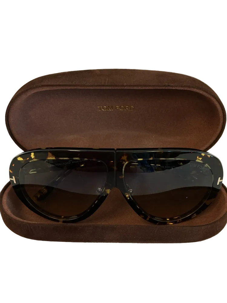 Tom Ford Tortoise Troy Sunglasses