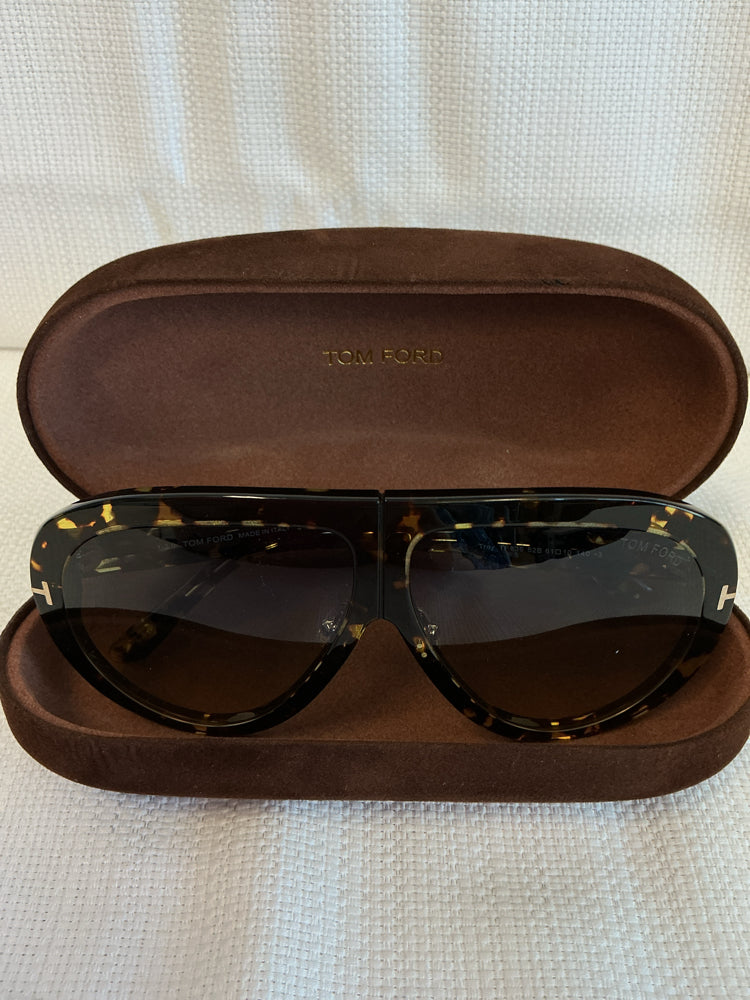 Tom Ford Tortoise Troy Sunglasses