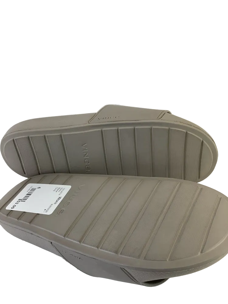 Vince Shoe Size 6 Gray Slides