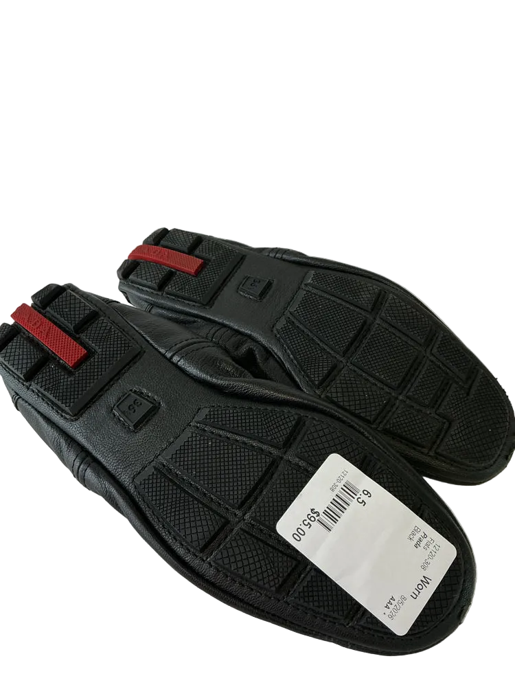 Prada Shoe Size 6.5 Black Flats