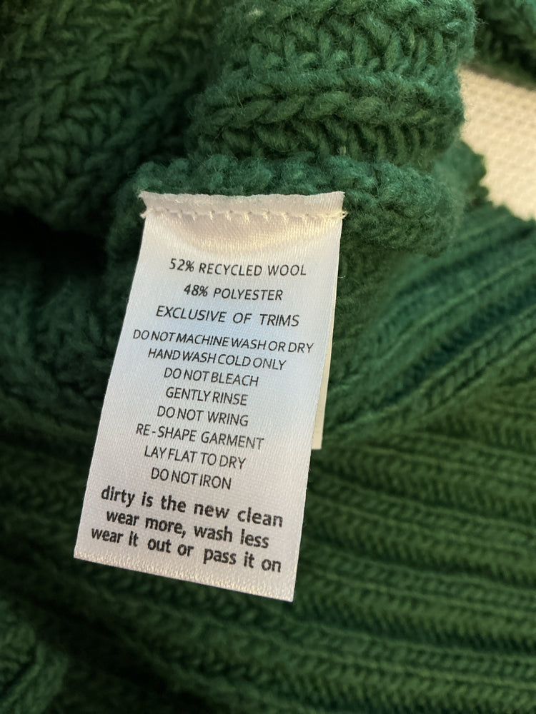 Toad & Co Size L Green Sweater